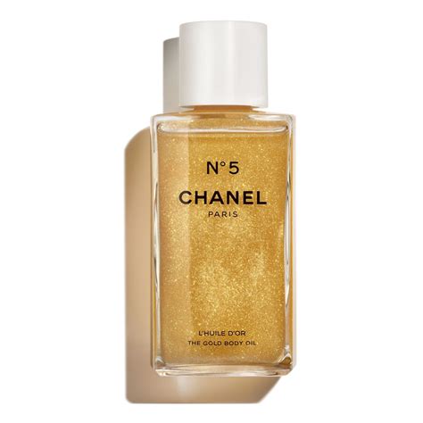 chanel no 5 gold body oil|chanel no 5 body mist.